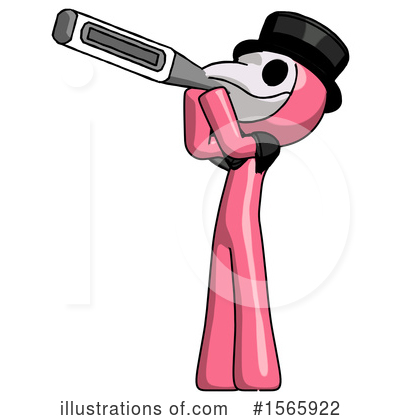 Royalty-Free (RF) Pink Design Mascot Clipart Illustration by Leo Blanchette - Stock Sample #1565922
