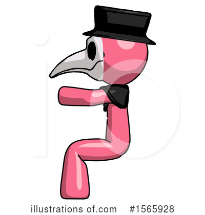 Royalty-Free (RF) Pink Design Mascot Clipart Illustration by Leo Blanchette - Stock Sample #1565928