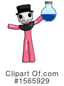 Pink Design Mascot Clipart #1565929 by Leo Blanchette