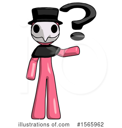 Royalty-Free (RF) Pink Design Mascot Clipart Illustration by Leo Blanchette - Stock Sample #1565962