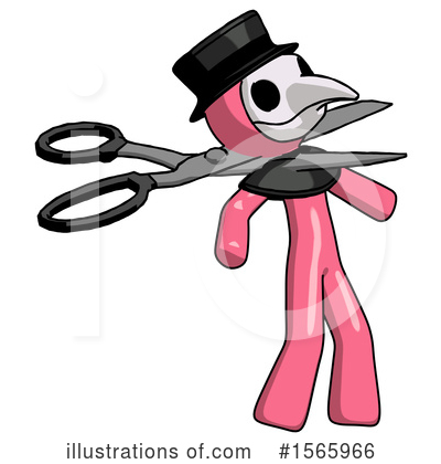 Royalty-Free (RF) Pink Design Mascot Clipart Illustration by Leo Blanchette - Stock Sample #1565966