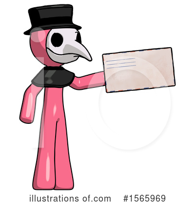 Royalty-Free (RF) Pink Design Mascot Clipart Illustration by Leo Blanchette - Stock Sample #1565969