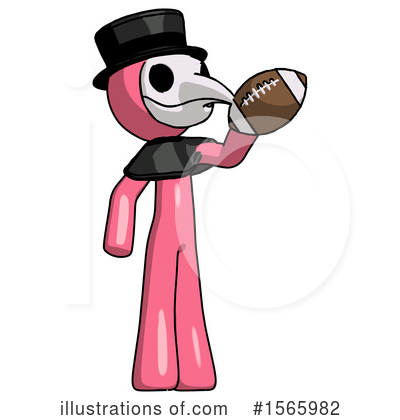 Royalty-Free (RF) Pink Design Mascot Clipart Illustration by Leo Blanchette - Stock Sample #1565982