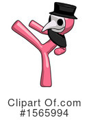 Pink Design Mascot Clipart #1565994 by Leo Blanchette