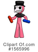 Pink Design Mascot Clipart #1565996 by Leo Blanchette