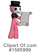 Pink Design Mascot Clipart #1565999 by Leo Blanchette