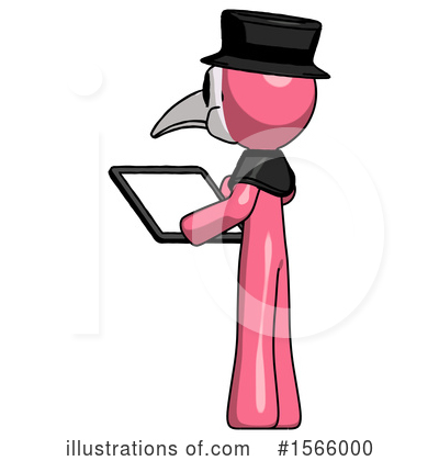 Royalty-Free (RF) Pink Design Mascot Clipart Illustration by Leo Blanchette - Stock Sample #1566000