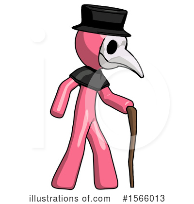 Royalty-Free (RF) Pink Design Mascot Clipart Illustration by Leo Blanchette - Stock Sample #1566013