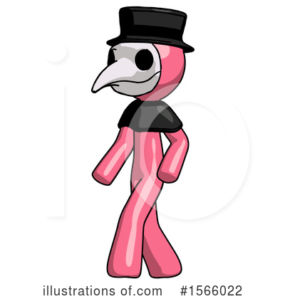 Royalty-Free (RF) Pink Design Mascot Clipart Illustration by Leo Blanchette - Stock Sample #1566022