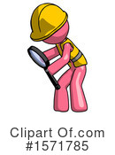 Pink Design Mascot Clipart #1571785 by Leo Blanchette