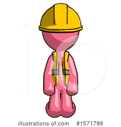 Royalty-Free (RF) Pink Design Mascot Clipart Illustration by Leo Blanchette - Stock Sample #1571799