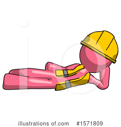 Royalty-Free (RF) Pink Design Mascot Clipart Illustration by Leo Blanchette - Stock Sample #1571809