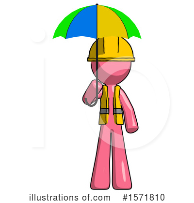 Royalty-Free (RF) Pink Design Mascot Clipart Illustration by Leo Blanchette - Stock Sample #1571810