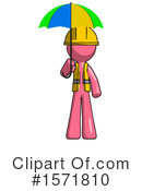Pink Design Mascot Clipart #1571810 by Leo Blanchette