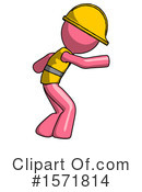 Pink Design Mascot Clipart #1571814 by Leo Blanchette