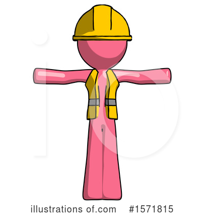 Royalty-Free (RF) Pink Design Mascot Clipart Illustration by Leo Blanchette - Stock Sample #1571815