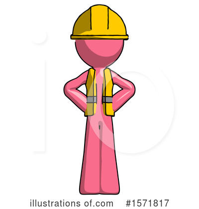 Royalty-Free (RF) Pink Design Mascot Clipart Illustration by Leo Blanchette - Stock Sample #1571817