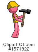 Pink Design Mascot Clipart #1571822 by Leo Blanchette