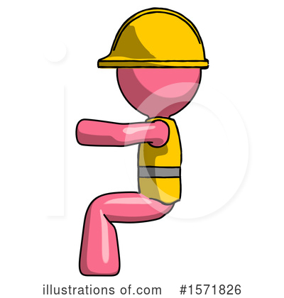 Royalty-Free (RF) Pink Design Mascot Clipart Illustration by Leo Blanchette - Stock Sample #1571826