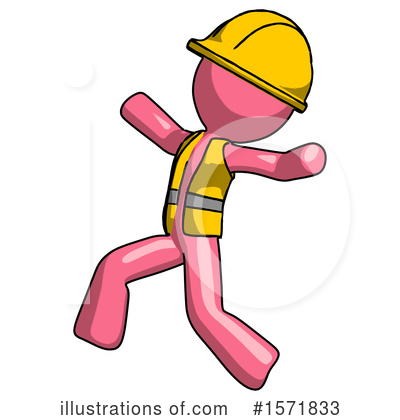 Royalty-Free (RF) Pink Design Mascot Clipart Illustration by Leo Blanchette - Stock Sample #1571833