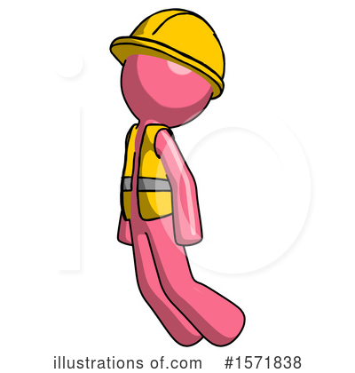 Royalty-Free (RF) Pink Design Mascot Clipart Illustration by Leo Blanchette - Stock Sample #1571838