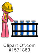 Pink Design Mascot Clipart #1571863 by Leo Blanchette