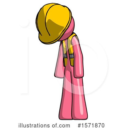 Royalty-Free (RF) Pink Design Mascot Clipart Illustration by Leo Blanchette - Stock Sample #1571870