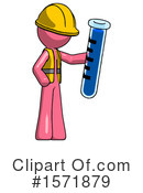 Pink Design Mascot Clipart #1571879 by Leo Blanchette