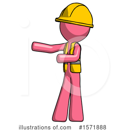 Royalty-Free (RF) Pink Design Mascot Clipart Illustration by Leo Blanchette - Stock Sample #1571888
