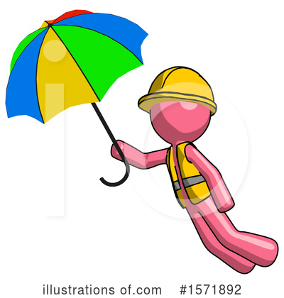 Royalty-Free (RF) Pink Design Mascot Clipart Illustration by Leo Blanchette - Stock Sample #1571892