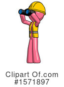 Pink Design Mascot Clipart #1571897 by Leo Blanchette