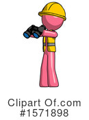 Pink Design Mascot Clipart #1571898 by Leo Blanchette