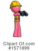 Pink Design Mascot Clipart #1571899 by Leo Blanchette