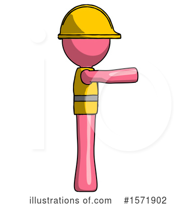 Royalty-Free (RF) Pink Design Mascot Clipart Illustration by Leo Blanchette - Stock Sample #1571902