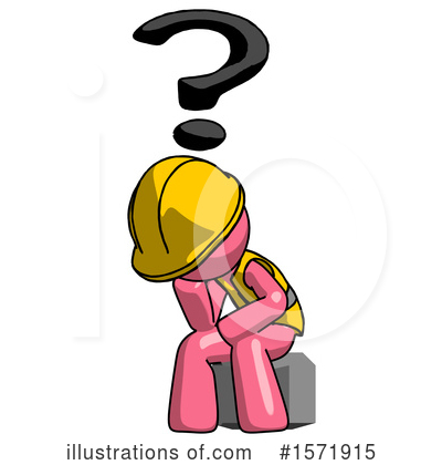 Royalty-Free (RF) Pink Design Mascot Clipart Illustration by Leo Blanchette - Stock Sample #1571915
