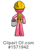 Pink Design Mascot Clipart #1571942 by Leo Blanchette