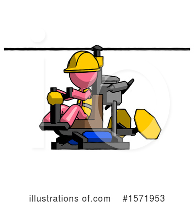 Royalty-Free (RF) Pink Design Mascot Clipart Illustration by Leo Blanchette - Stock Sample #1571953