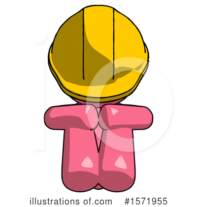 Royalty-Free (RF) Pink Design Mascot Clipart Illustration by Leo Blanchette - Stock Sample #1571955
