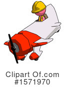 Pink Design Mascot Clipart #1571970 by Leo Blanchette