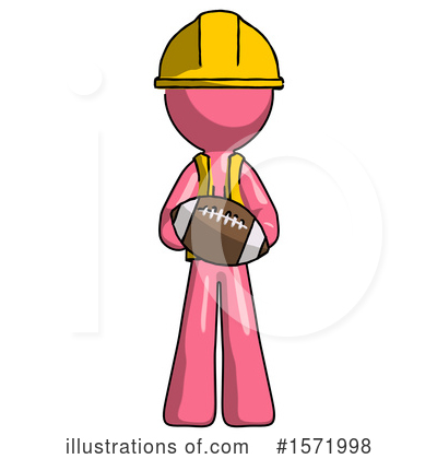 Royalty-Free (RF) Pink Design Mascot Clipart Illustration by Leo Blanchette - Stock Sample #1571998