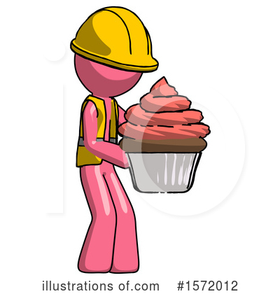Royalty-Free (RF) Pink Design Mascot Clipart Illustration by Leo Blanchette - Stock Sample #1572012