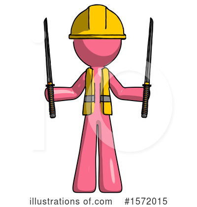 Royalty-Free (RF) Pink Design Mascot Clipart Illustration by Leo Blanchette - Stock Sample #1572015