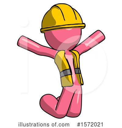Royalty-Free (RF) Pink Design Mascot Clipart Illustration by Leo Blanchette - Stock Sample #1572021