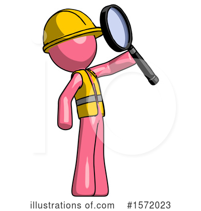 Royalty-Free (RF) Pink Design Mascot Clipart Illustration by Leo Blanchette - Stock Sample #1572023