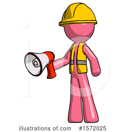 Royalty-Free (RF) Pink Design Mascot Clipart Illustration by Leo Blanchette - Stock Sample #1572025