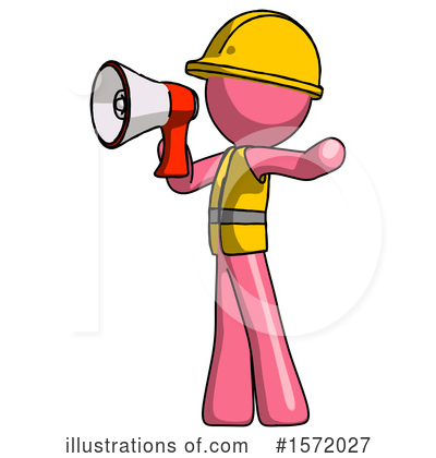 Royalty-Free (RF) Pink Design Mascot Clipart Illustration by Leo Blanchette - Stock Sample #1572027