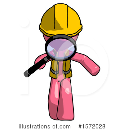 Royalty-Free (RF) Pink Design Mascot Clipart Illustration by Leo Blanchette - Stock Sample #1572028