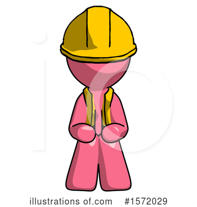 Royalty-Free (RF) Pink Design Mascot Clipart Illustration by Leo Blanchette - Stock Sample #1572029