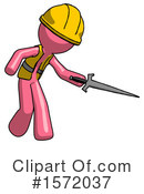 Pink Design Mascot Clipart #1572037 by Leo Blanchette