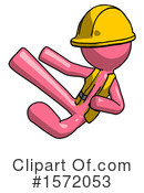 Pink Design Mascot Clipart #1572053 by Leo Blanchette